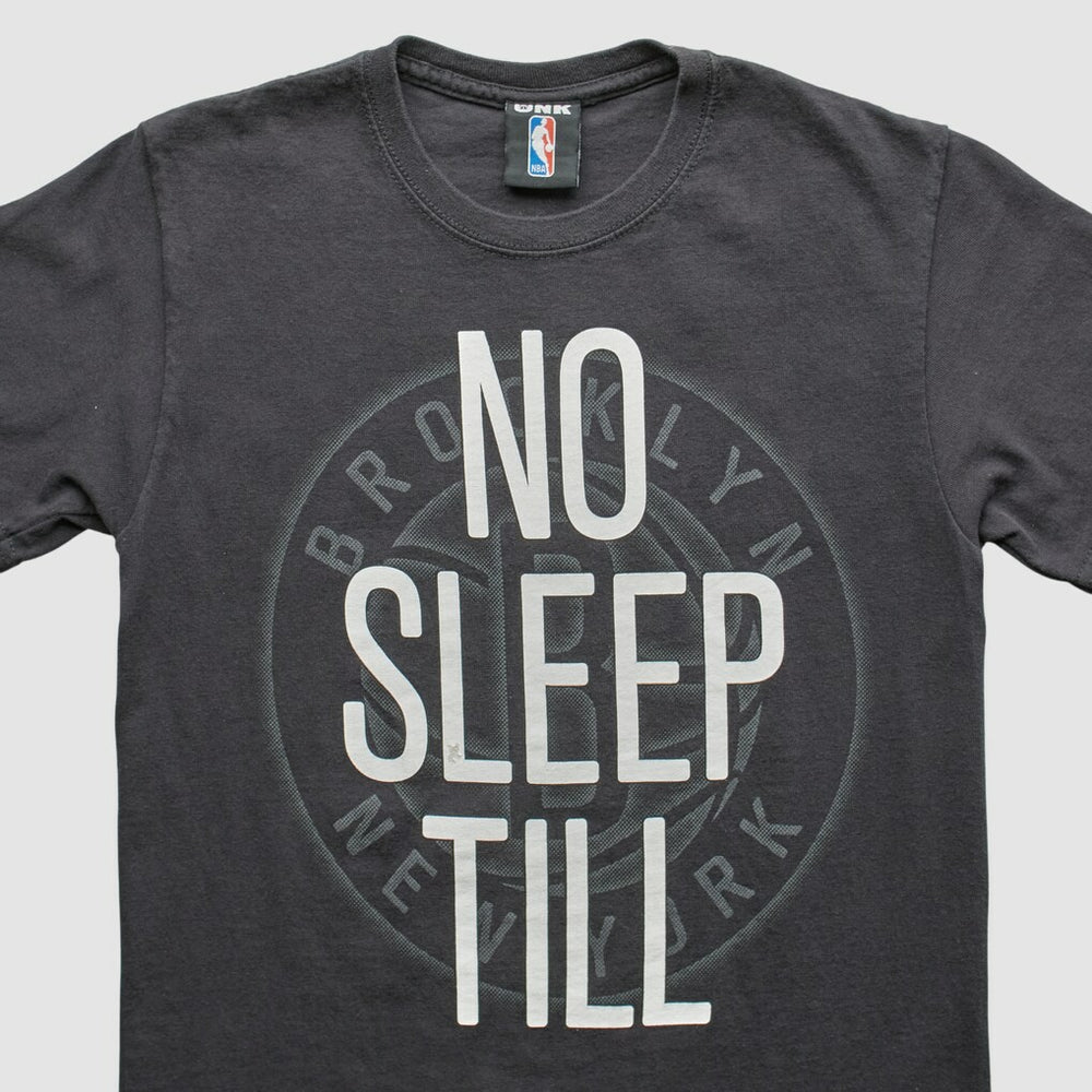 Brooklyn Nets UNK 2012 T-shirt Charcoal Vintage - Vintage