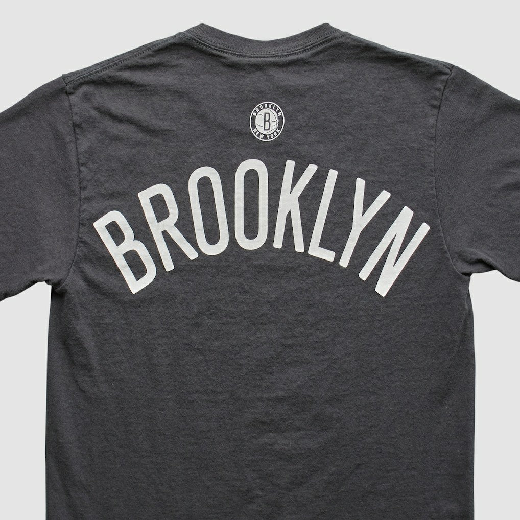 Brooklyn Nets UNK 2012 T-shirt Charcoal Vintage - Vintage