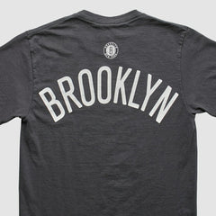 Brooklyn Nets UNK 2012 T-shirt Charcoal Vintage - Vintage