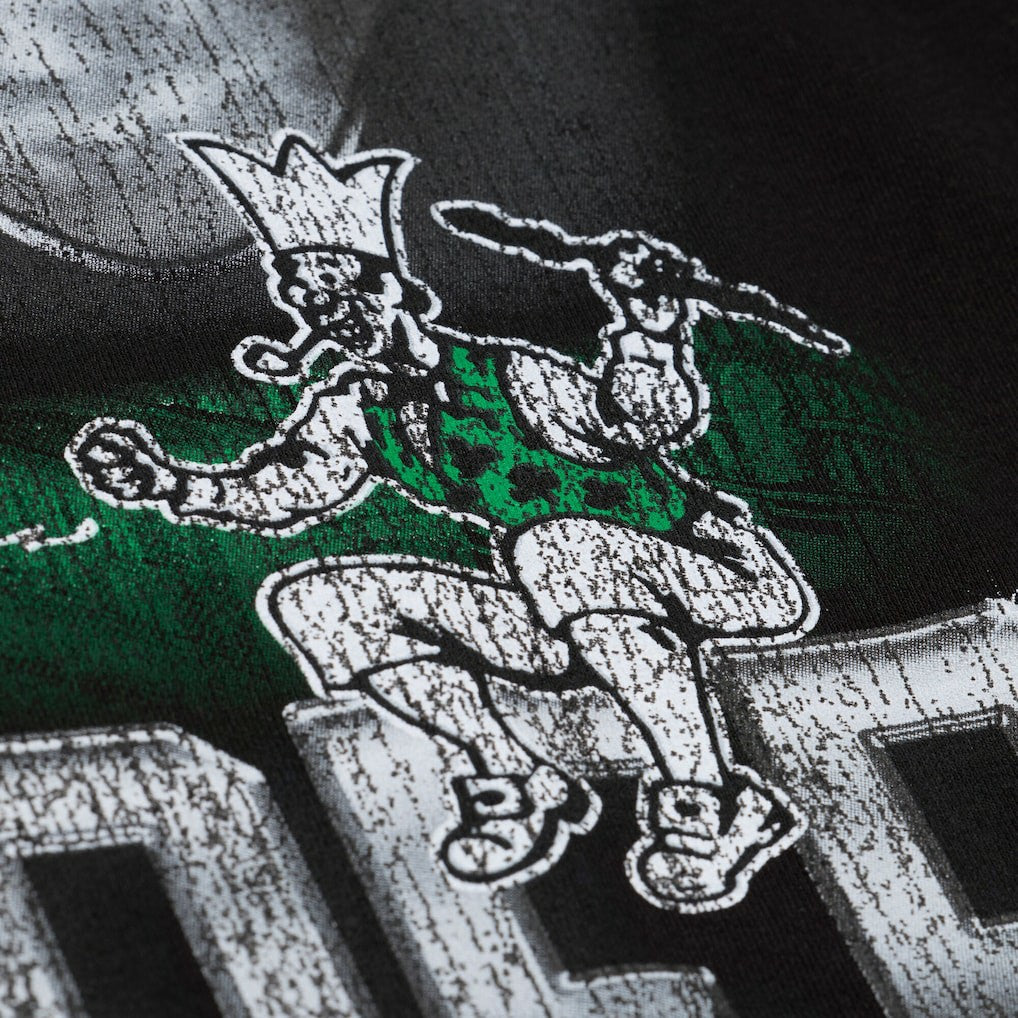 Chuck Cooper Boston Celtics 75th Anniversary Pioneers Player T-Shirt Black - Mitchell & Ness