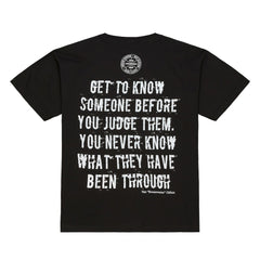 Nathaniel Clifton New York Knicks 75th Anniversary Pioneers Player T-Shirt Black - Mitchell & Ness