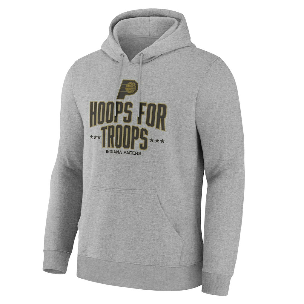 Indiana Pacers Hoops For Troops Hoodie Gray outlet