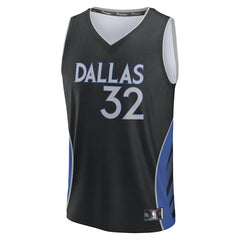 Cooper Flagg Dallas Mavericks 2025/26 City Edition Fast Break Jersey Black - Fanatics