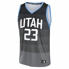Lauri Markkanen Utah Jazz 2025/26 City Edition Fast Break Jersey Black - Fanatics