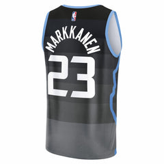 Lauri Markkanen Utah Jazz Youth 2025/26 City Edition Fastbreak Jersey Black - Fanatics outlet