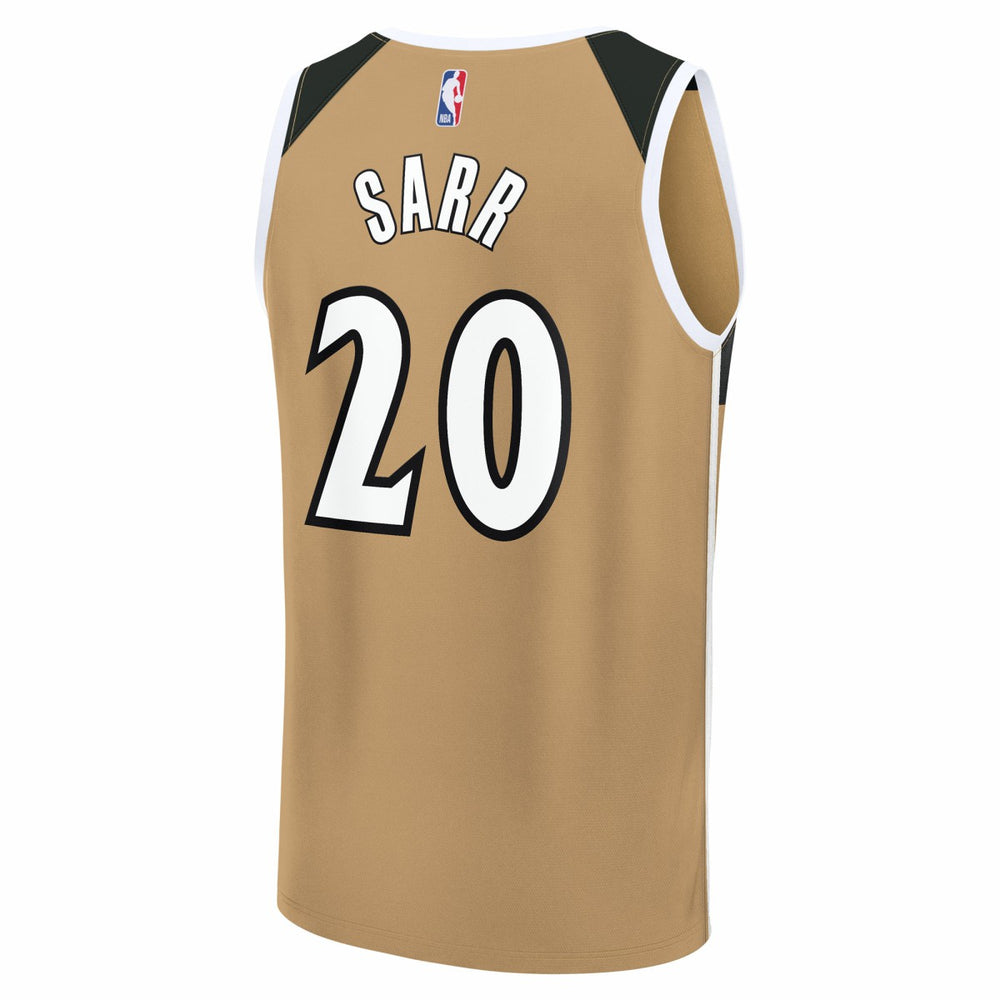 Alex Sarr Washington Wizards Youth 2025/26 City Edition Fastbreak Jersey Gold - Fanatics outlet