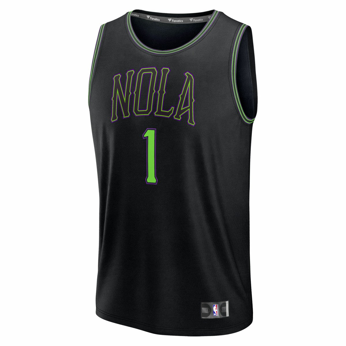 Zion Williamson New Orleans Pelicans Youth 2025/26 City Edition Fastbreak Jersey Black - Fanatics
