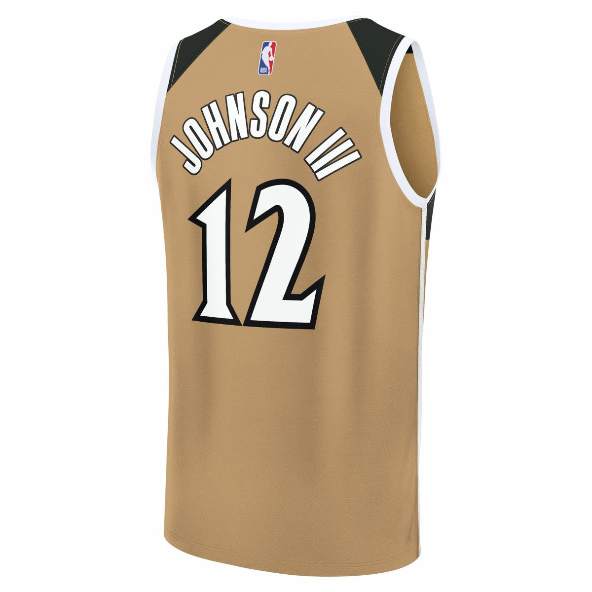 Tre Johnson III Washington Wizards Youth 2025/26 City Edition Fastbreak Jersey Gold - Fanatics