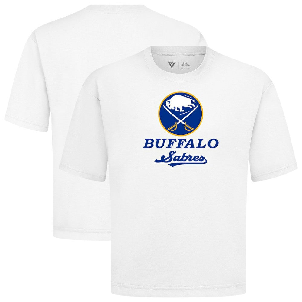 Buffalo Sabres Levelwear Team Surge Luxe Signature Knit T-Shirt - White | US 203613888
