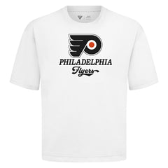 Philadelphia Flyers Levelwear Team Surge Luxe Signature Knit T-Shirt - White | US 203613903