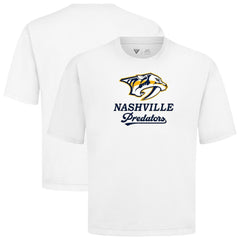 Nashville Predators Levelwear Team Surge Luxe Signature Knit T-Shirt - White | US 203613918