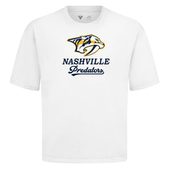 Nashville Predators Levelwear Team Surge Luxe Signature Knit T-Shirt - White | US 203613918