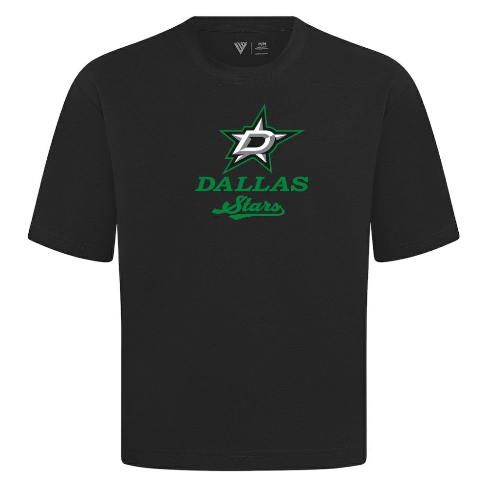 Dallas Stars Levelwear Team Surge Luxe Signature Knit T-Shirt - Black | US 203613930