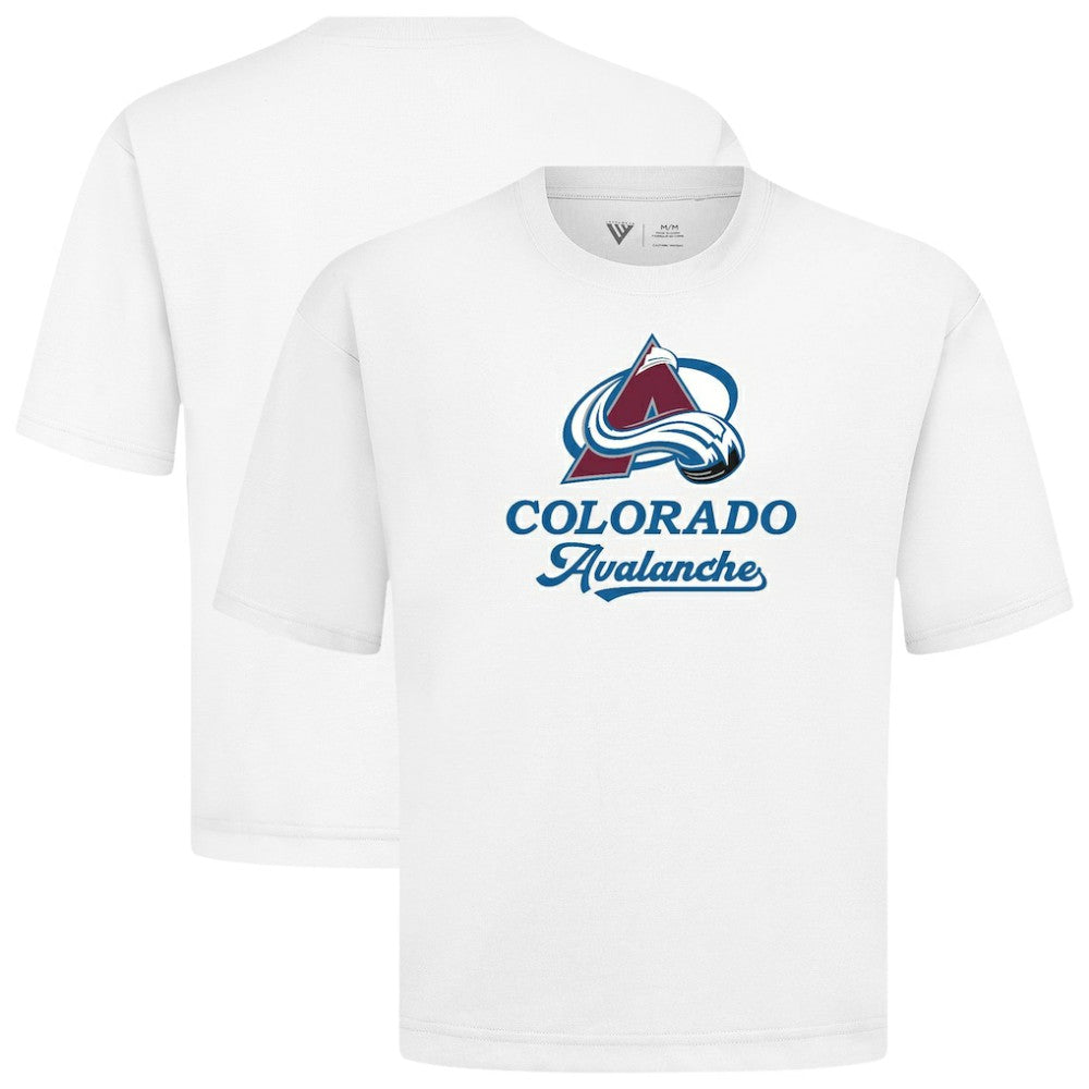 Colorado Avalanche Levelwear Team Surge Luxe Signature Knit T-Shirt - White | US 203613936