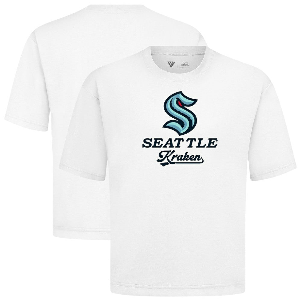 Seattle Kraken Levelwear Team Surge Luxe Signature Knit T-Shirt - White | US 203613946