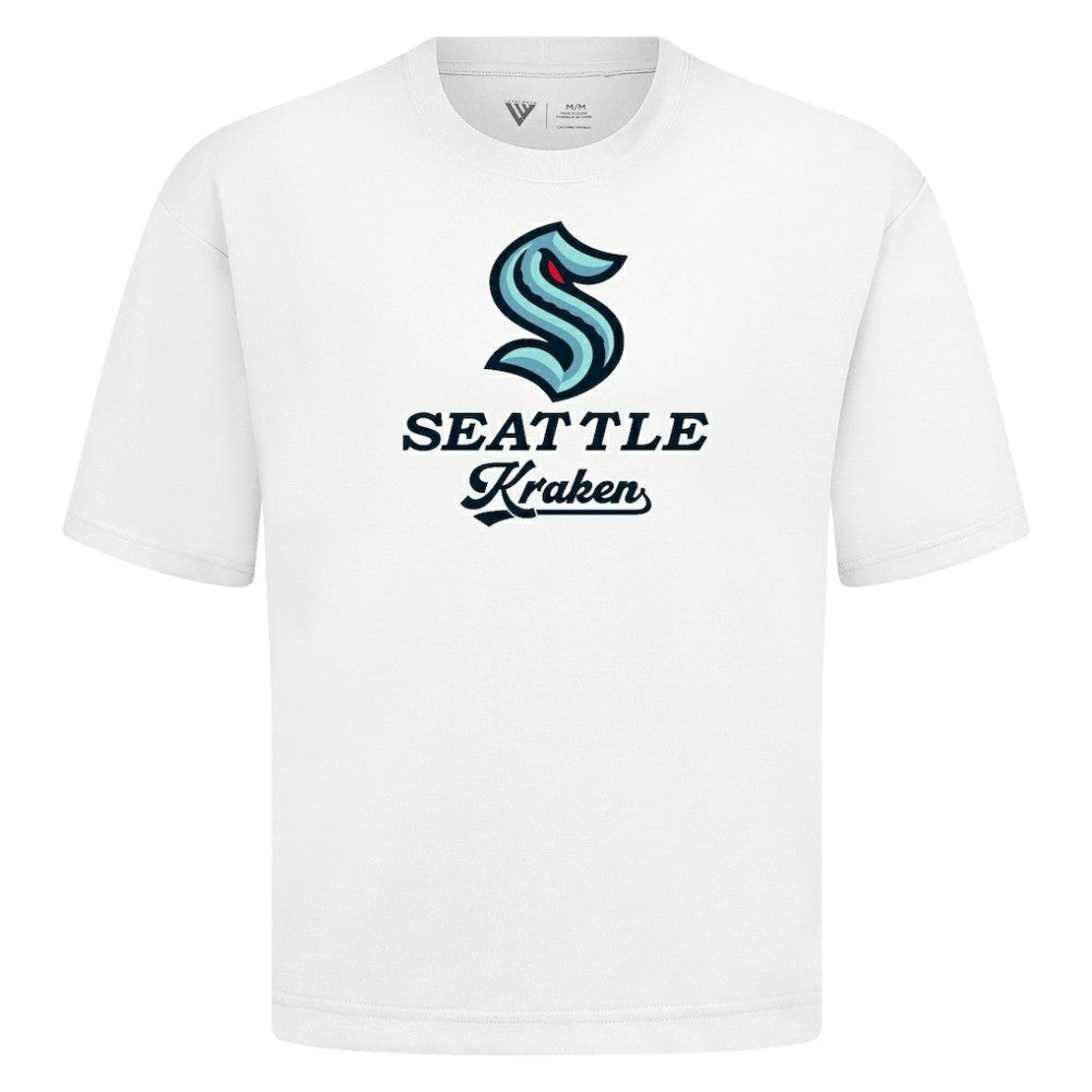 Seattle Kraken Levelwear Team Surge Luxe Signature Knit T-Shirt - White | US 203613946