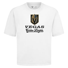 Vegas Golden Knights Levelwear Team Surge Luxe Signature Knit T-Shirt - White | US 203613959