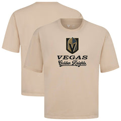 Vegas Golden Knights Levelwear Team Surge Luxe Signature Knit T-Shirt - Khaki | US 203613964