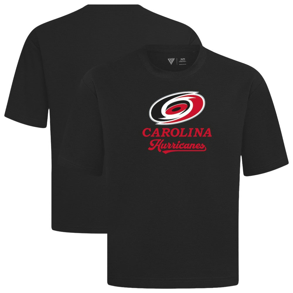 Carolina Hurricanes Levelwear Team Surge Luxe Signature Knit T-Shirt - Black | US 203613969