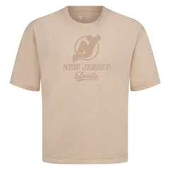 New Jersey Devils Levelwear Shadow Surge Luxe Signature Knit T-Shirt - Khaki | US 203613979