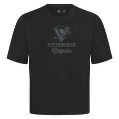Pittsburgh Penguins Levelwear Shadow Surge Luxe Signature Knit T-Shirt - Black | US 203613994