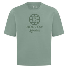 Boston Bruins Levelwear Shadow Surge Luxe Signature Knit T-Shirt - Green | US 203613997
