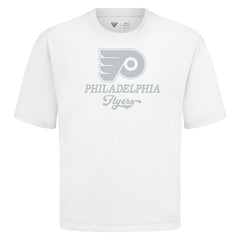 Philadelphia Flyers Levelwear Shadow Surge Luxe Signature Knit T-Shirt - White | US 203614005