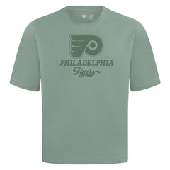 Philadelphia Flyers Levelwear Shadow Surge Luxe Signature Knit T-Shirt - Green | US 203614012