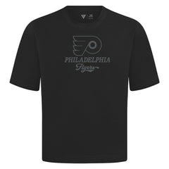 Philadelphia Flyers Levelwear Shadow Surge Luxe Signature Knit T-Shirt - Black | US 203614013