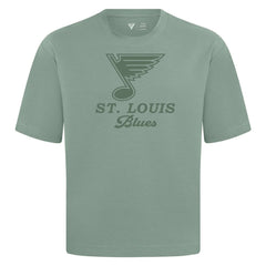 St. Louis Blues Levelwear Shadow Surge Luxe Signature Knit T-Shirt - Green | US 203614023