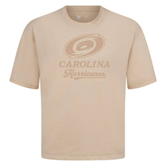 Carolina Hurricanes Levelwear Shadow Surge Luxe Signature Knit T-Shirt - Khaki | US 203614031