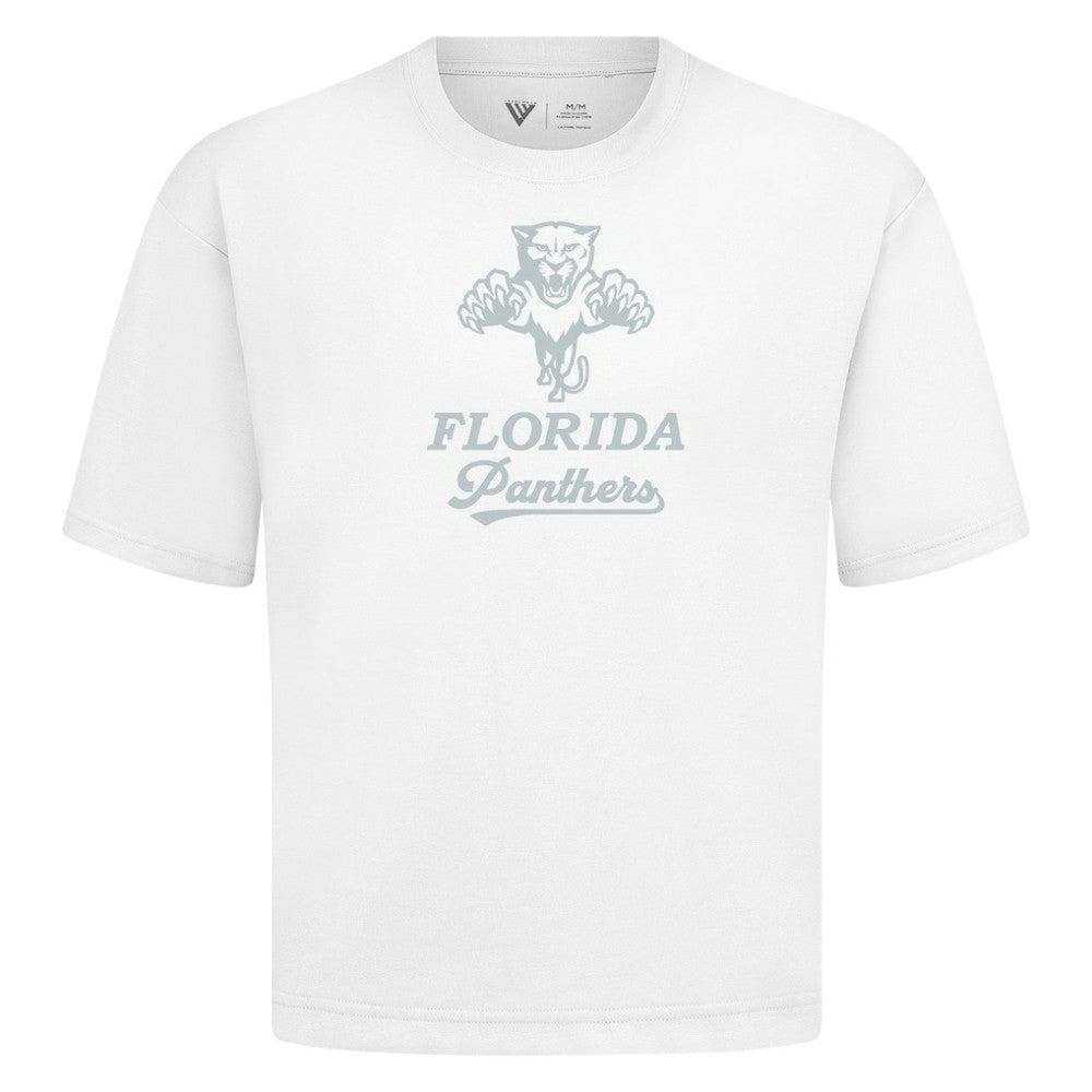 Florida Panthers Levelwear Shadow Surge Luxe Signature Knit T-Shirt - White | US 203614034