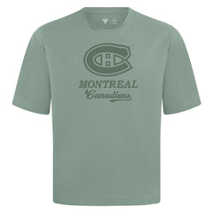 Montreal Canadiens Levelwear Shadow Surge Luxe Signature Knit T-Shirt - Green | US 203614045