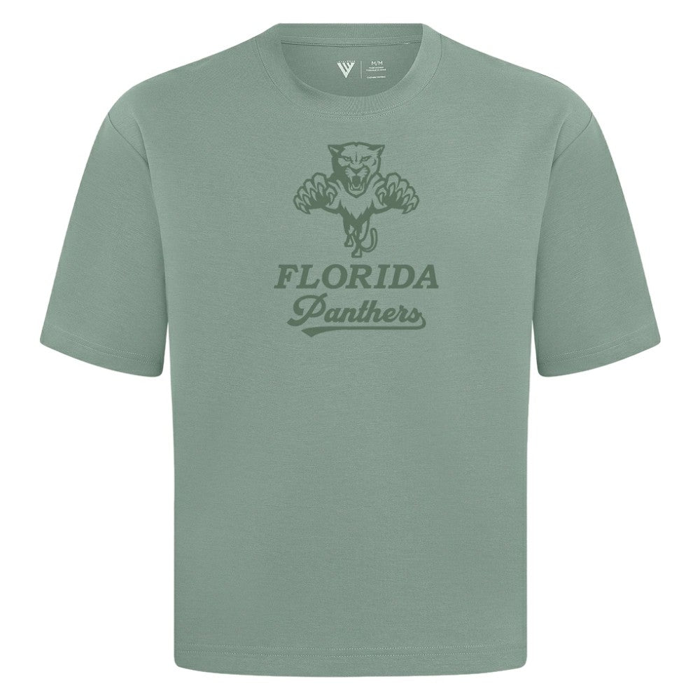 Florida Panthers Levelwear Shadow Surge Luxe Signature Knit T-Shirt - Green | US 203614063