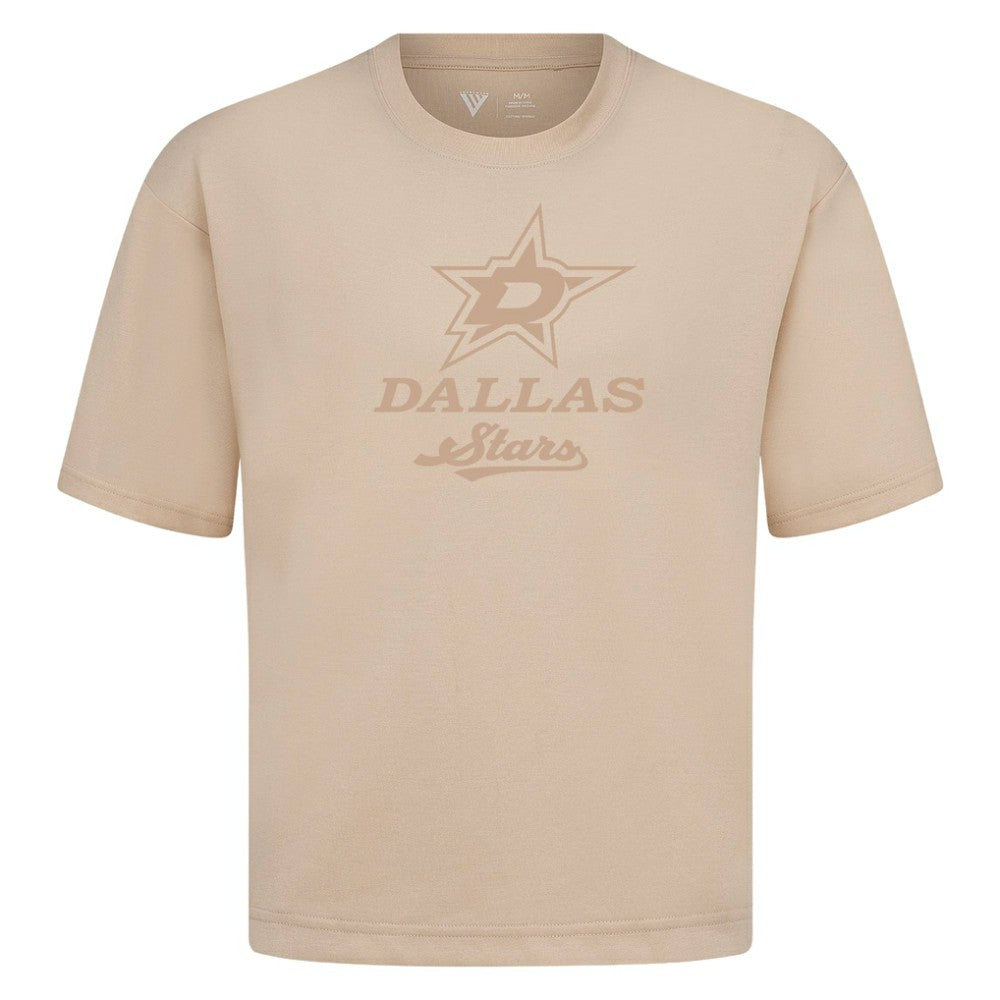Dallas Stars Levelwear Shadow Surge Luxe Signature Knit T-Shirt - Khaki | US 203614065