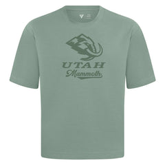 Utah Mammoth Levelwear Shadow Surge Luxe Signature Knit T-Shirt - Green | US 203614085