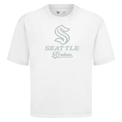 Seattle Kraken Levelwear Shadow Surge Luxe Signature Knit T-Shirt - White | US 203614088