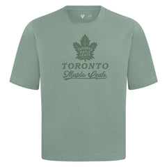 Toronto Maple Leafs Levelwear Shadow Surge Luxe Signature Knit T-Shirt - Green | US 203614090