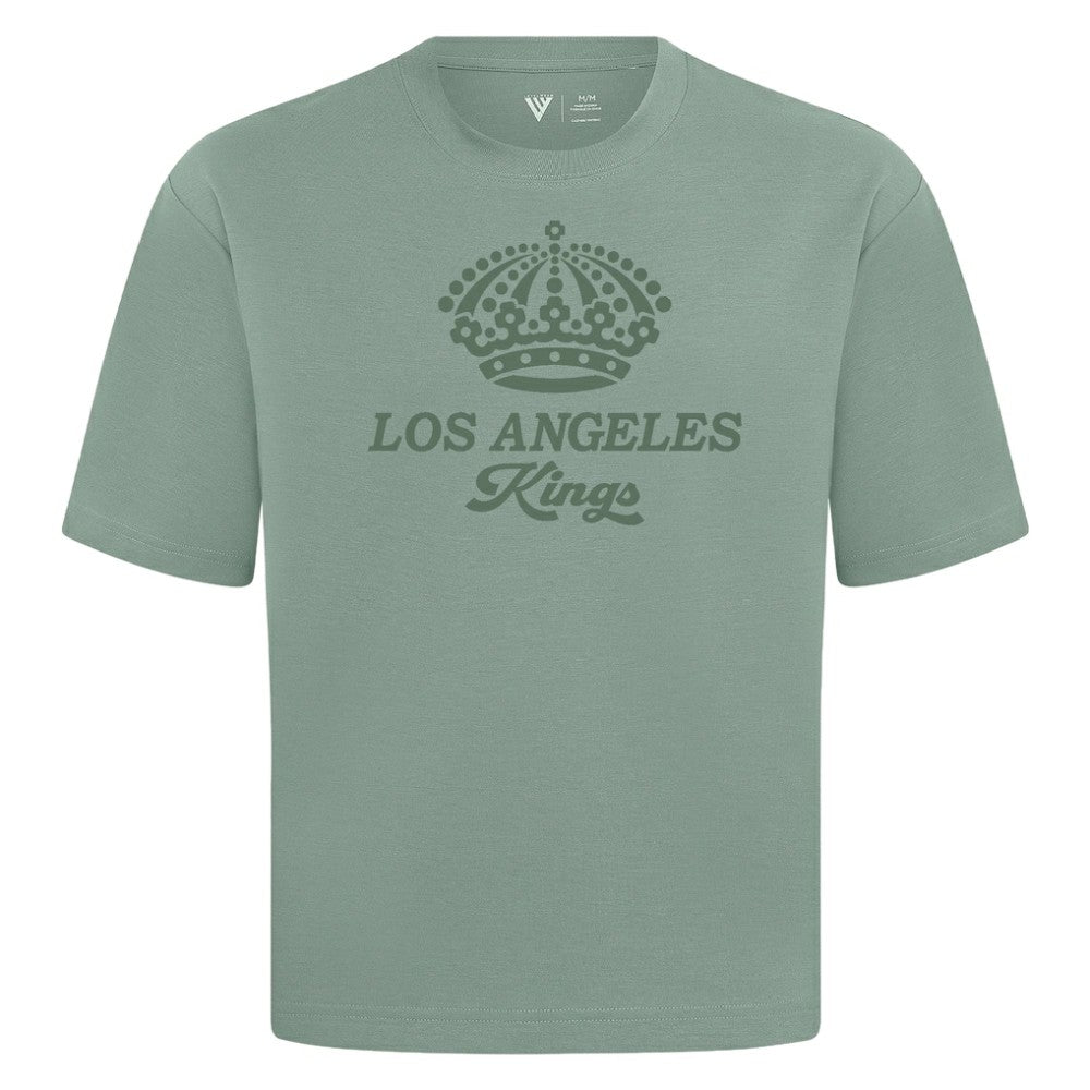 Los Angeles Kings Levelwear Shadow Surge Luxe Signature Knit T-Shirt - Green | US 203614091