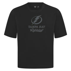 Tampa Bay Lightning Levelwear Shadow Surge Luxe Signature Knit T-Shirt - Black | US 203614094
