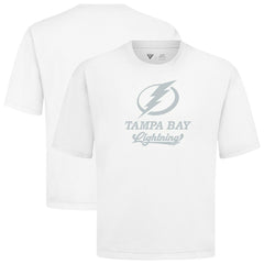 Tampa Bay Lightning Levelwear Shadow Surge Luxe Signature Knit T-Shirt - White | US 203614095