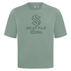 Seattle Kraken Levelwear Shadow Surge Luxe Signature Knit T-Shirt - Green | US 203614099