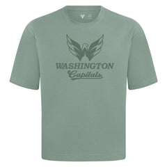 Washington Capitals Levelwear Shadow Surge Luxe Signature Knit T-Shirt - Green | US 203614102