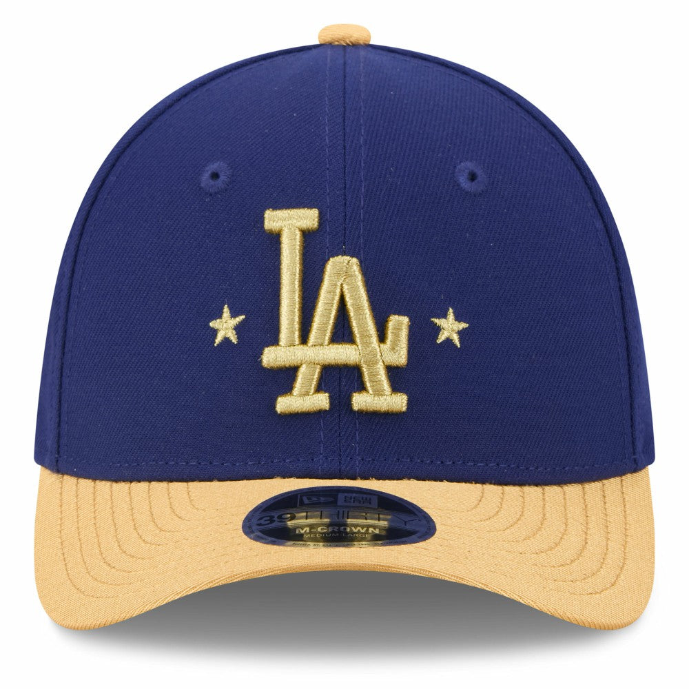 Los Angeles Dodgers New Era 2026 Gold Collection M-Crown 39THIRTY Flex Hat - Royal Hats