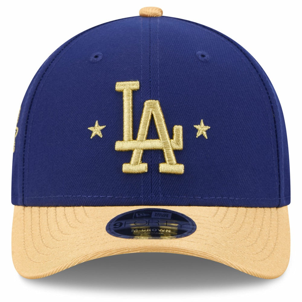 Los Angeles Dodgers New Era 2026 Gold Collection M-Crown 9FORTY Adjustable Hat - Royal Hats