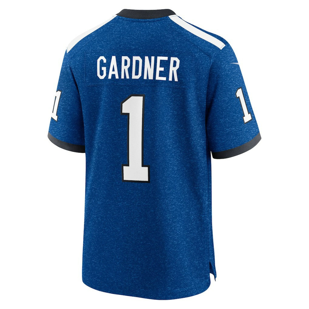 Ahmad Sauce Gardner Indianapolis Colts Alternate 2 Indiana Nights Game Jersey - Heather Royal Jerseys
