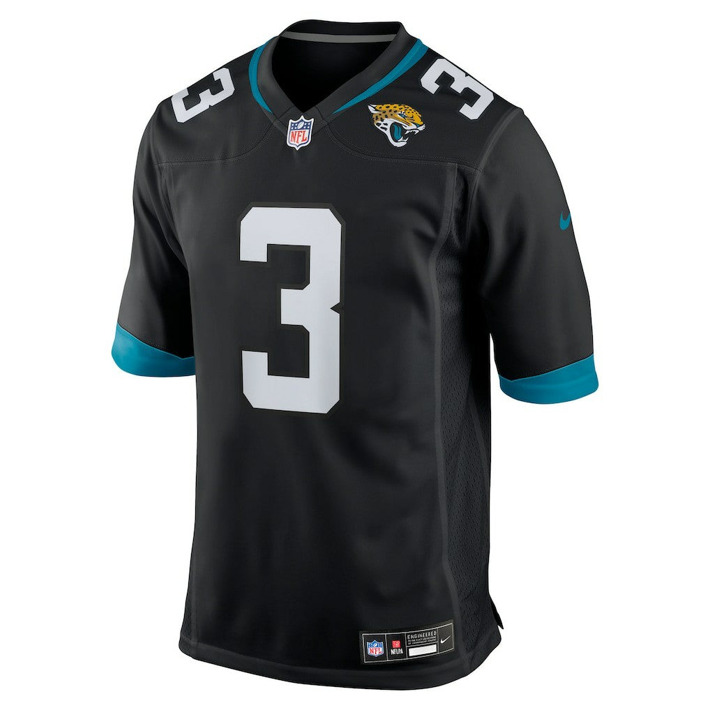 Jakobi Meyers Jacksonville Jaguars Alternate Game Jersey - Black Jerseys