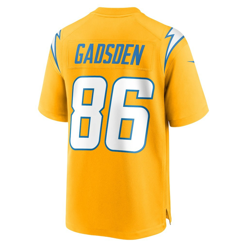 Oronde Gadsden Los Angeles Chargers Alternate Charger Power Game Jersey - Gold Jerseys