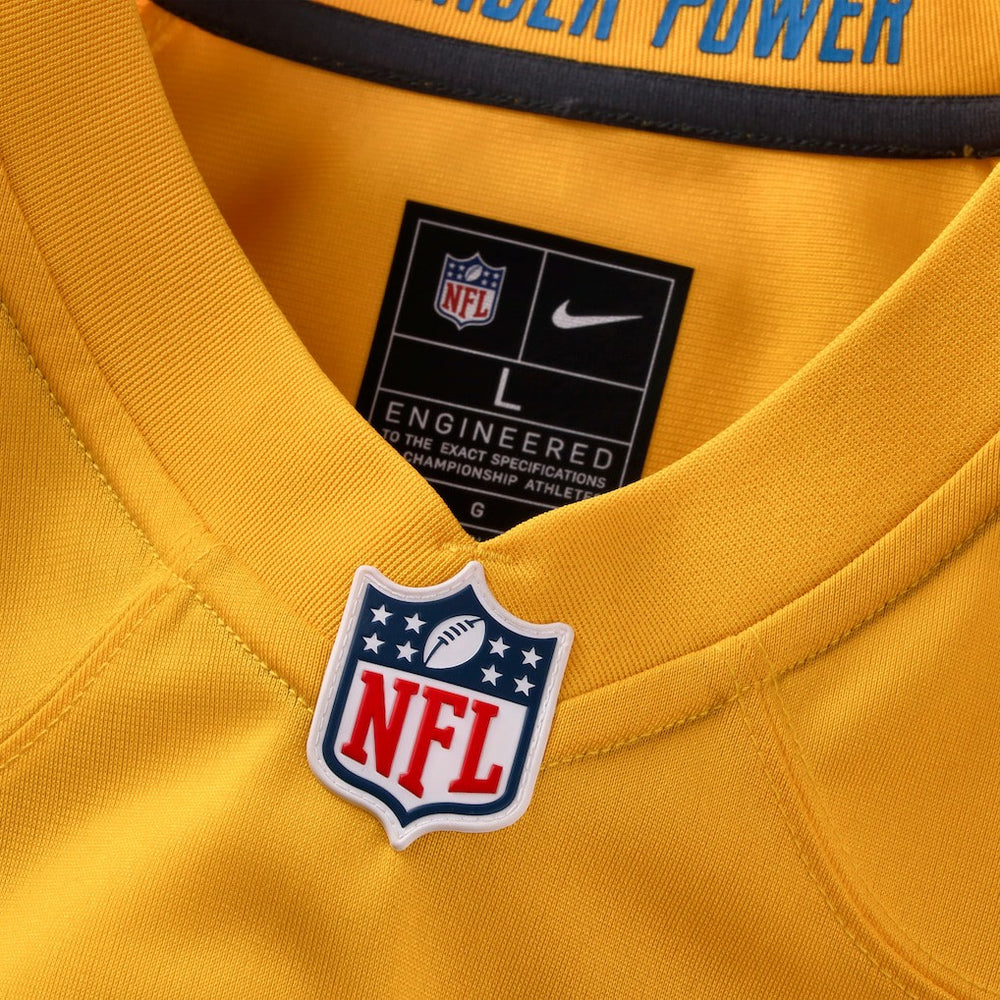 Oronde Gadsden Los Angeles Chargers Alternate Charger Power Game Jersey - Gold Jerseys