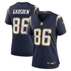 Oronde Gadsden Los Angeles Chargers Women's Alternate 2 Super Chargers Game Jersey - Navy Jerseys